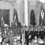 Commemorating students fallen near Langemarck, Berlin 1936 / Published