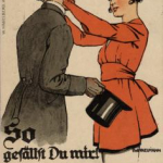 “This is the way I like you – Go and report to the Freikorps Hülsen”, recruitment poster / Published